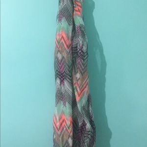 PRICE DROP! Patterned infinity scarf